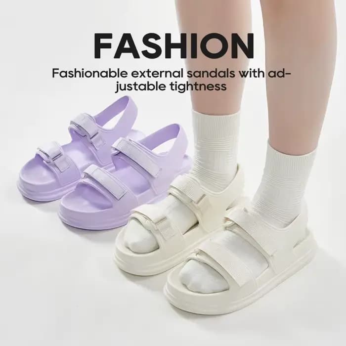 UTUNE femmes plate-forme sandales été mode diapositives semelle épaisse pantoufles antidérapantes confortable plage en plein air chaussures décontractées violet