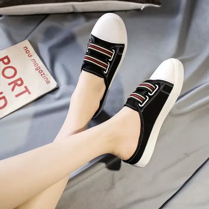 Mules en Toile pour Femme