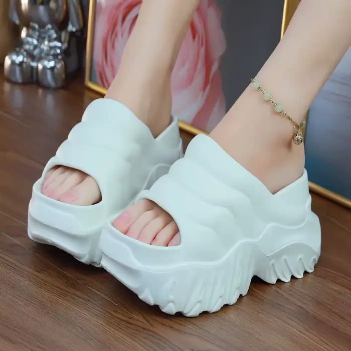 Pantoufles à Talons Super Hauts de 10 cm pour Femme