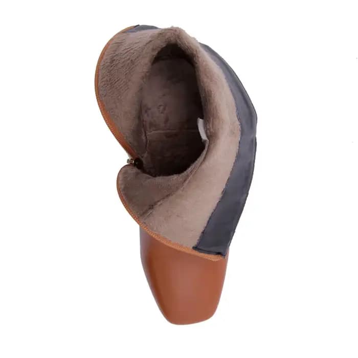 Bottines en cuir pour femmes