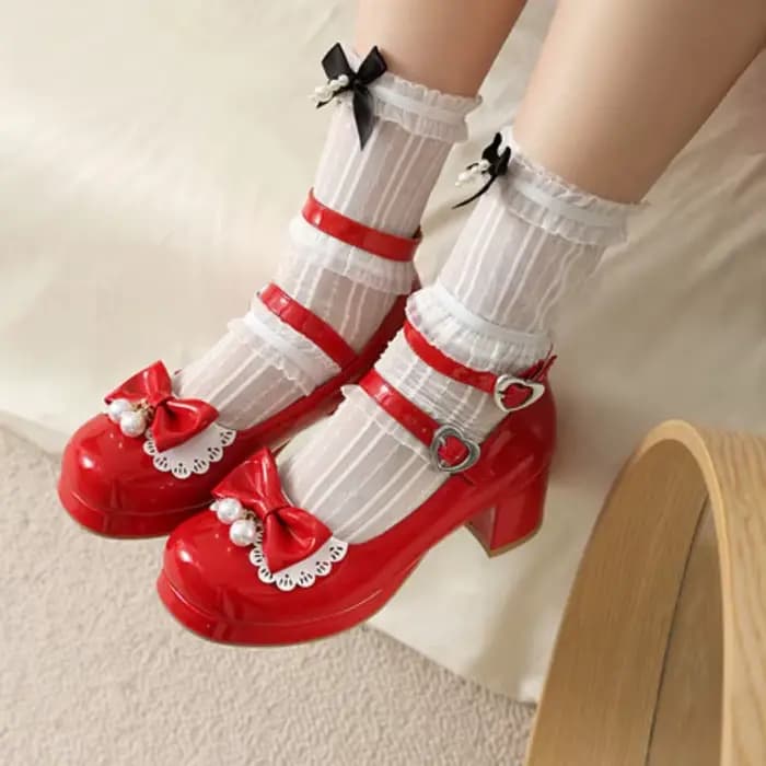 Chaussures à talons bas pour femmes