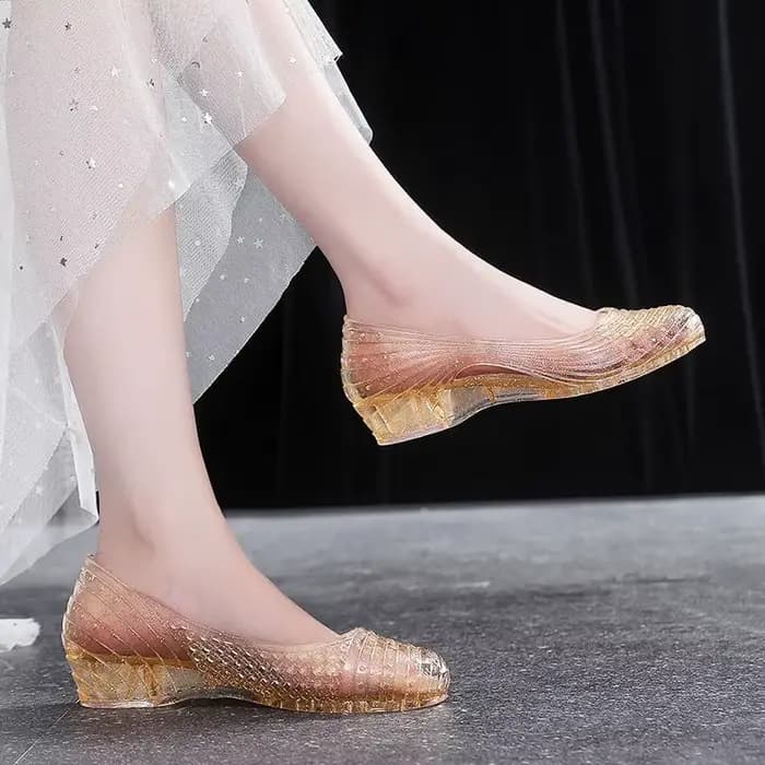 Sandales en gelée des années 90 pour femmes