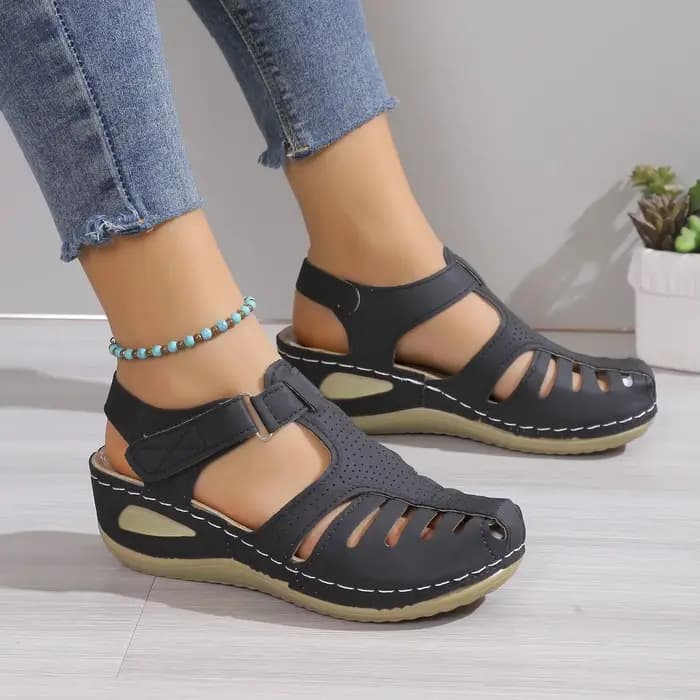 Sandales compensées à la mode pour femmes