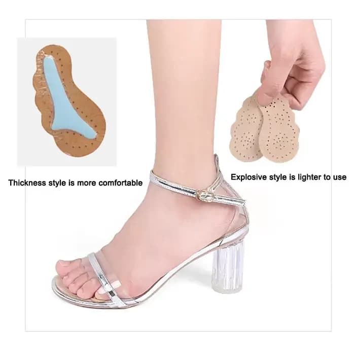 Coussinet d'avant-pied en cuir pour femmes