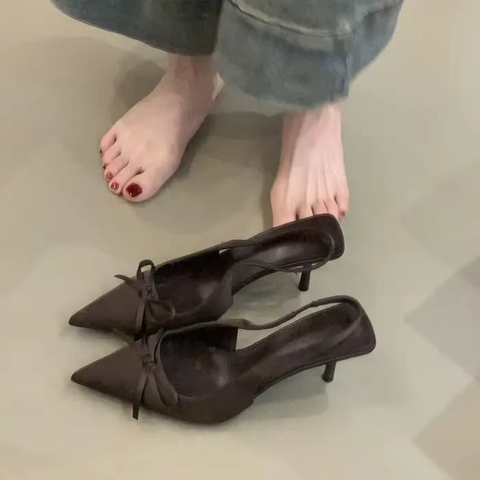 Sandales de luxe pour femmes, talons hauts d'été, mode, nœud papillon, escarpins élégants, sandales de soirée pour femmes