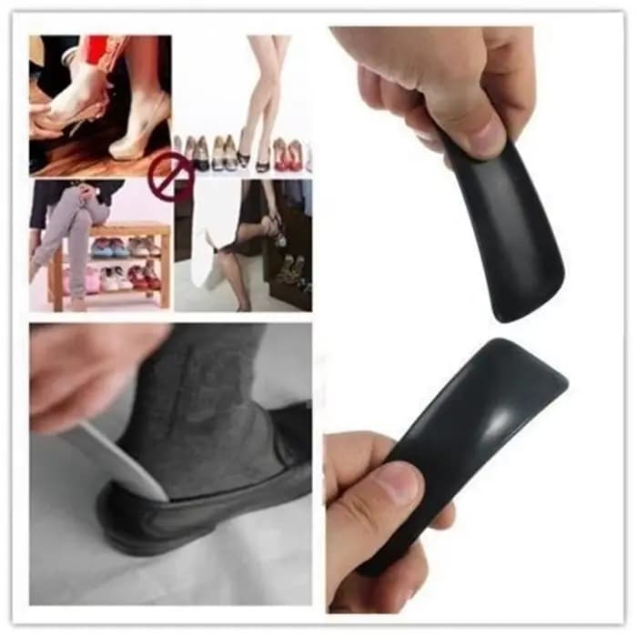 Chausse-pied en plastique avec extracteur de chaussures suspendu