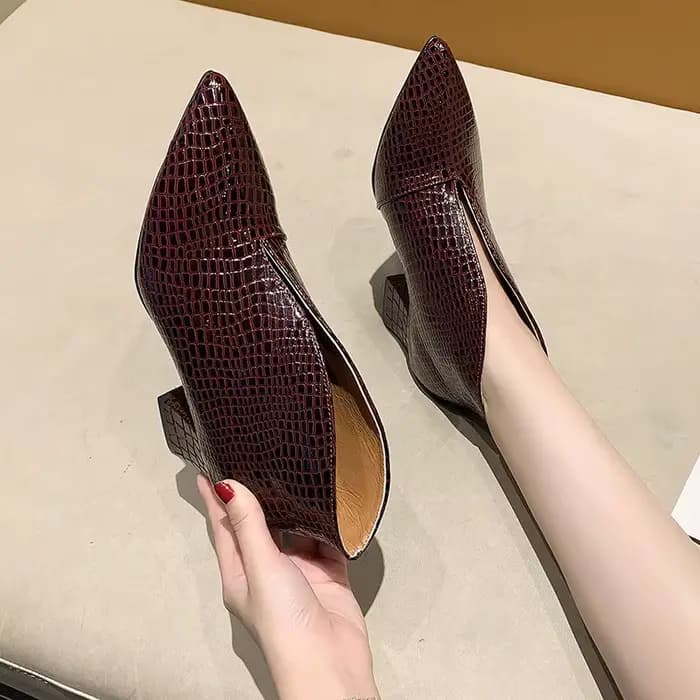 FHC nouvelles bottes nues à talons hauts en forme de V pour femmes, chaussures en cuir PU serpent pour femmes, bout pointu, bottines, noir, bleu, livraison directe