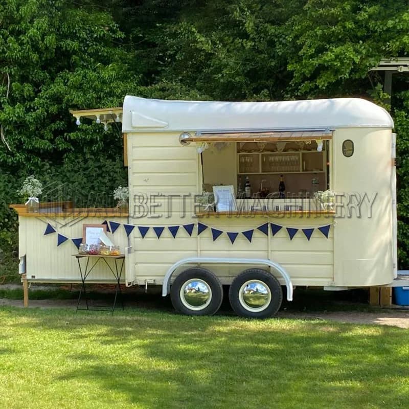 AllInfter-Remorques pour chevaux, Chariots alimentaires, Chariot, Kiosque, Camion alimentaire, Bars 