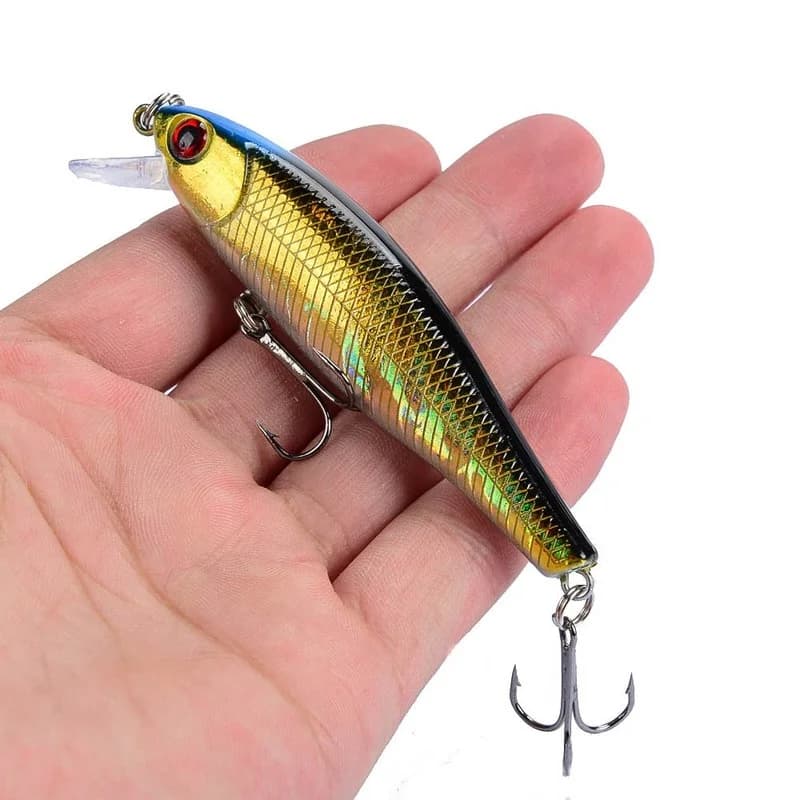 1 pièces japon modèle chaud coulant méné leurres de pêche 8.5 cm 9.2g Jerkbait bar brochet Carkbait 