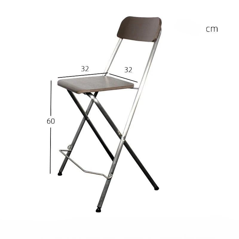 Tabourets de Bar simples, chaises de Bar pliantes modernes et minimalistes, chaise haute d'extérieur