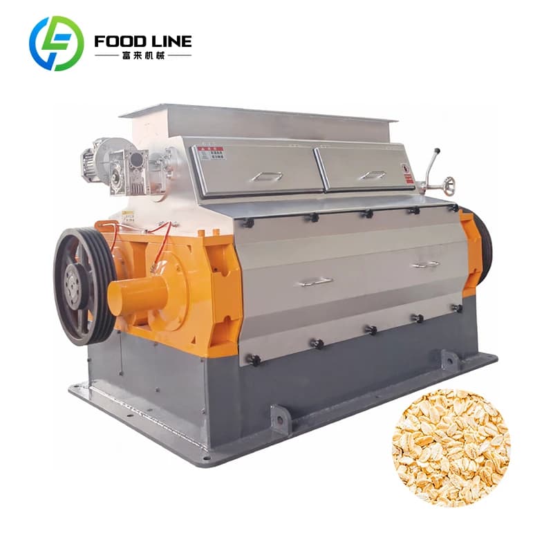 Machine extrudeuse de flocons de maïs à petite échelle personnalisée pour la production d'aliments p