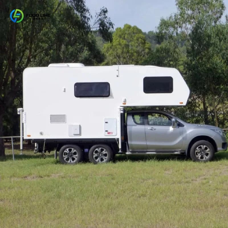 Vente en gros usine : Camping-car de camionnette populaire, camping-car RV haut de gamme pour le cam