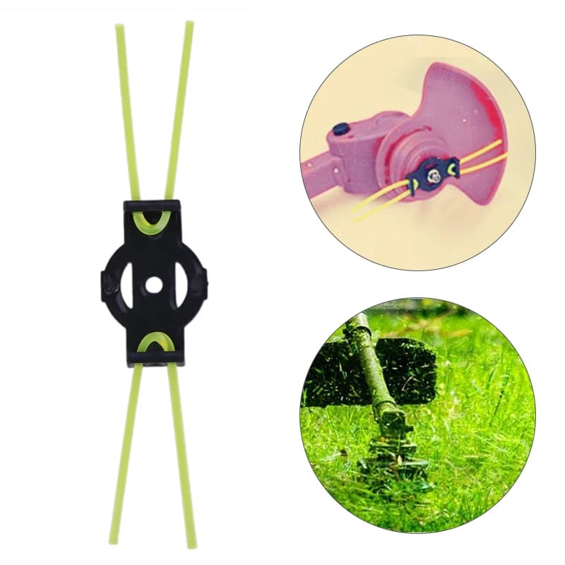 Tête de tondeuse à corde de coupe, accessoires généraux, brosse de désherbage, élimine le mousse, sa