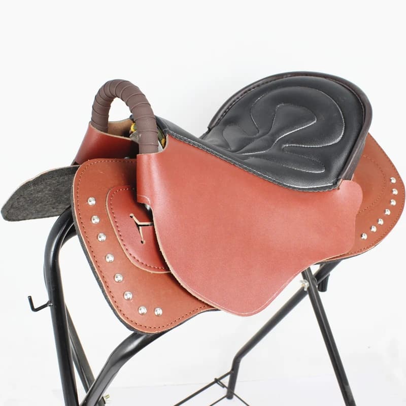 Ensemble complet de selle pour cheval, nouveau grand cheval pour touristes, poney Knight, fourniture