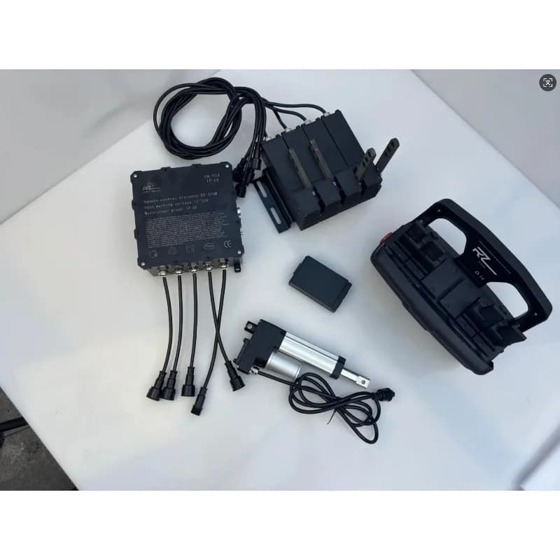 Télécommande sans fil pour grue de camion lourd, 4 leviers avec actionneur d'embrayage pour opératio