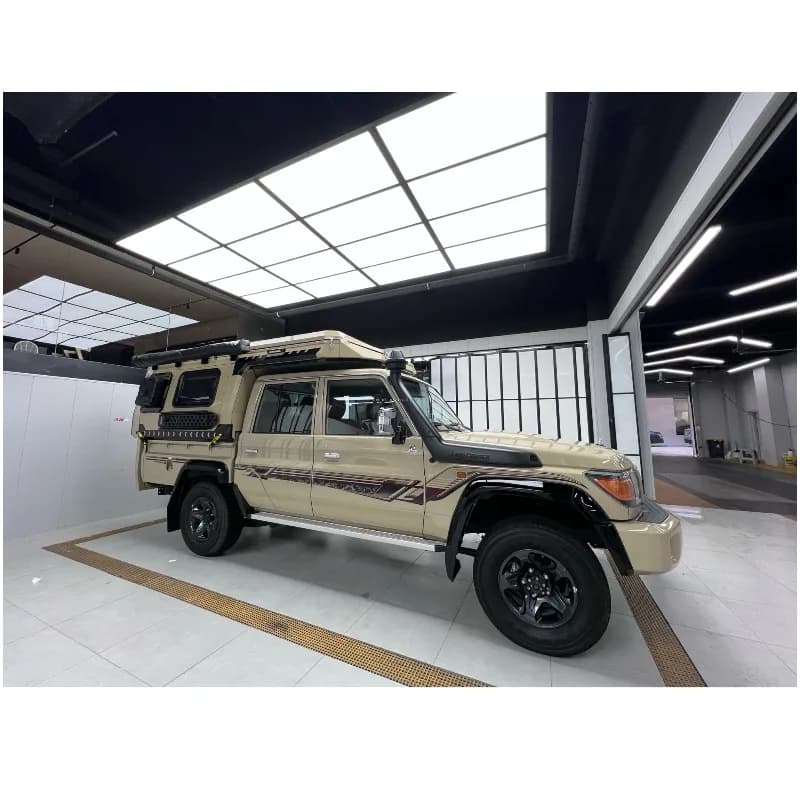 Remorque de camping en aluminium pour pick-up, caravane de voyage, camping-car pour voyages tout-ter