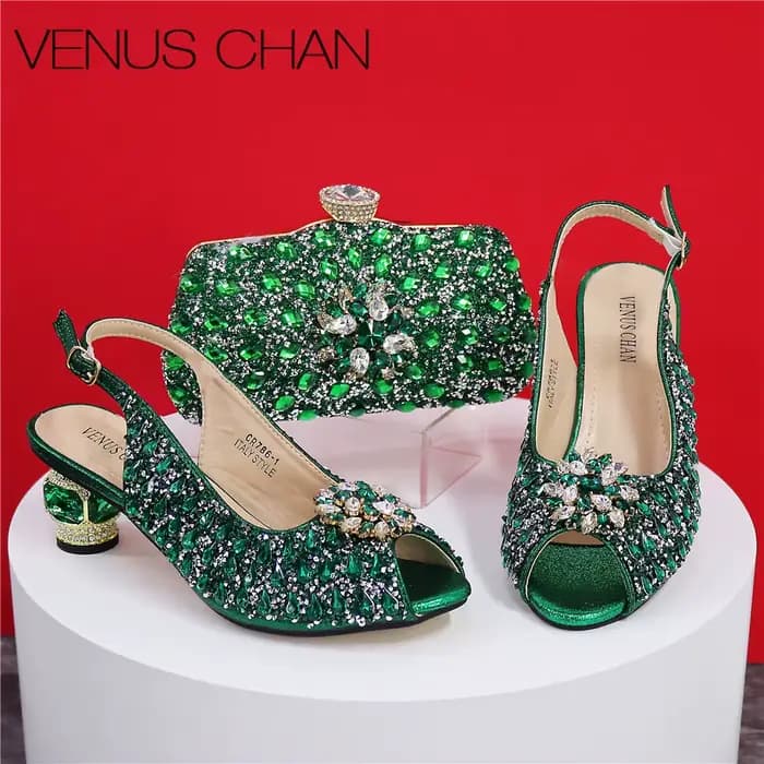 Sandales de mariage argentées pour femmes, plate-forme de mariée, talons ronds, conception de perceu