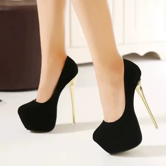Escarpins à Talons Hauts et Flocage pour Femme, Sandales à Plateforme, Chaussures de Mariage, Décont