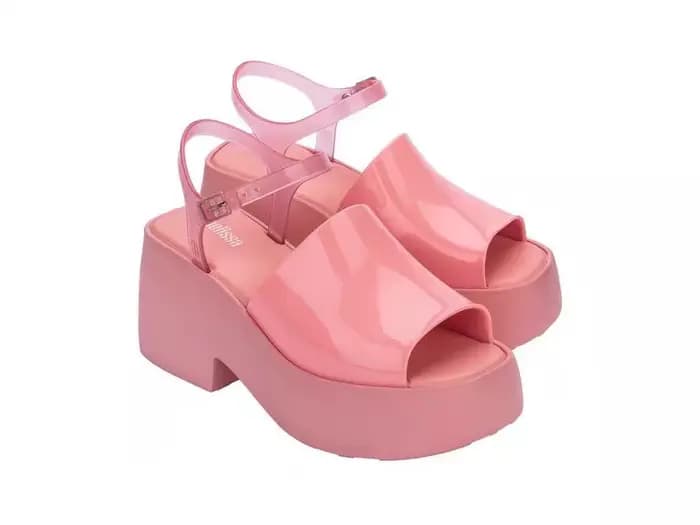 Sandales pour femmes Melissa, nouvelle collection été 2026, à talon haut, style romain, plateforme é