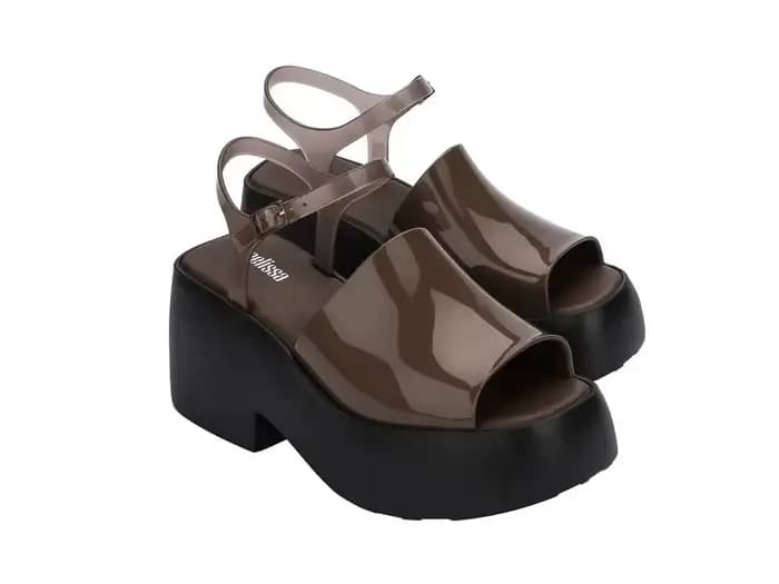 Fashiona Molly sandales avec semelle épaisse hauteur augmentée chaussures de gelée femmes plate-form