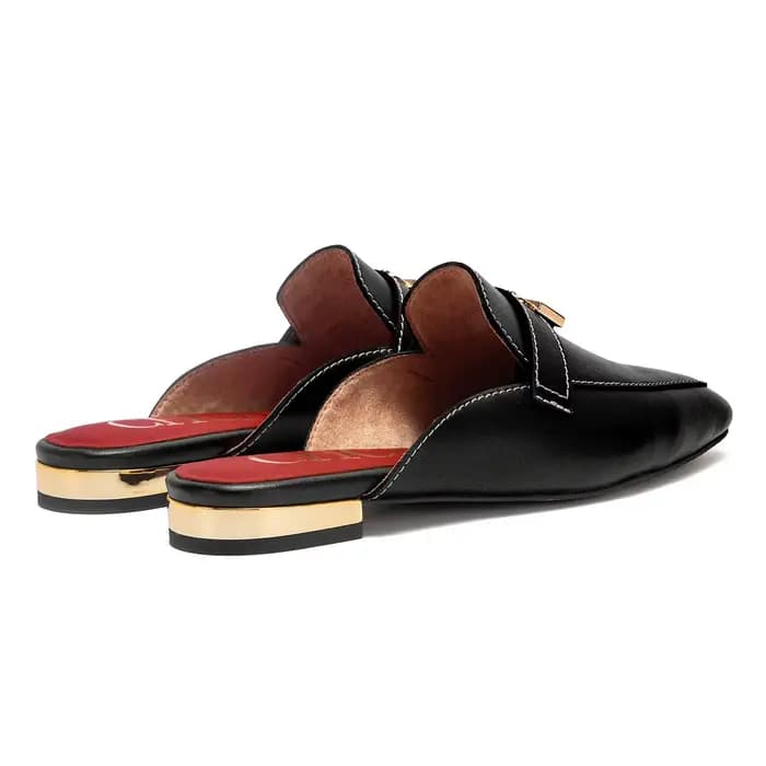 Chaussures Muller pour femmes CHCH 2026, nouvelles chaussures plates pour femmes en cuir de vachette