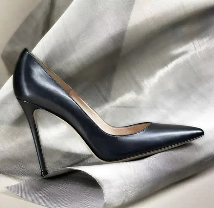 Escarpins en cuir mat à Grain de mouton, marron uni, noir, chaussures à talons hauts de 8/10/12 Cm,
