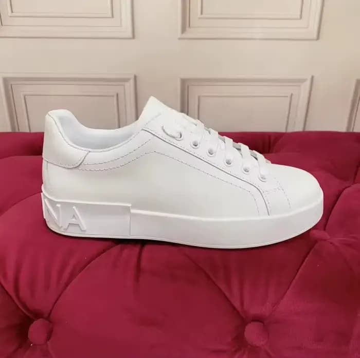 Chaussures décontractées classiques blanc-vert contrastées, design à talon lettre, style sauvage pou