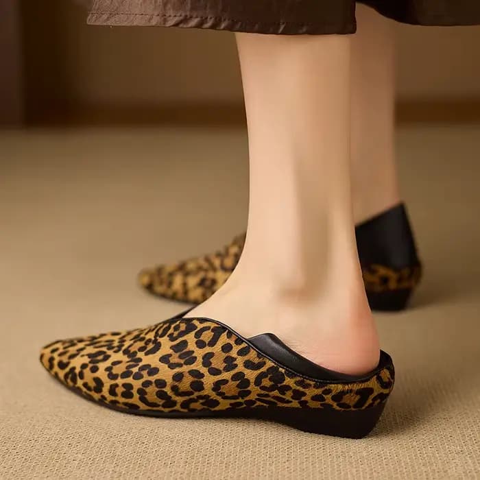 JOZHAMTA – chaussures à talons compensés en cuir véritable pour femmes, pointure 34 à 40, chaussures