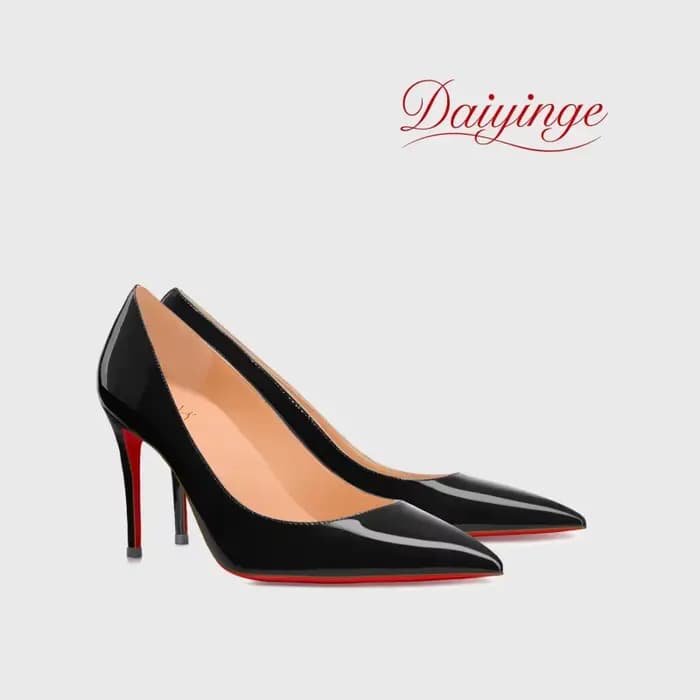 Escarpins à talons hauts pour femmes 2026, nouvelle collection de luxe, semelles rouges, talons aigu