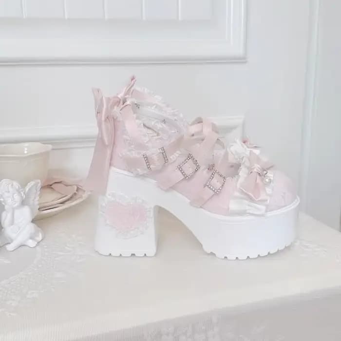 Chaussures Lolita Lace Mary Jane originales de Style japonais, uniforme JK, mode confortable, douce