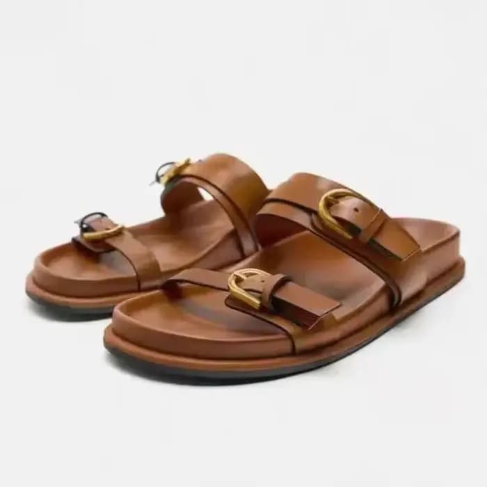 Sandales à plateforme Chic imprimé léopard pour femmes, Design classique à boucle, chaussures de pla