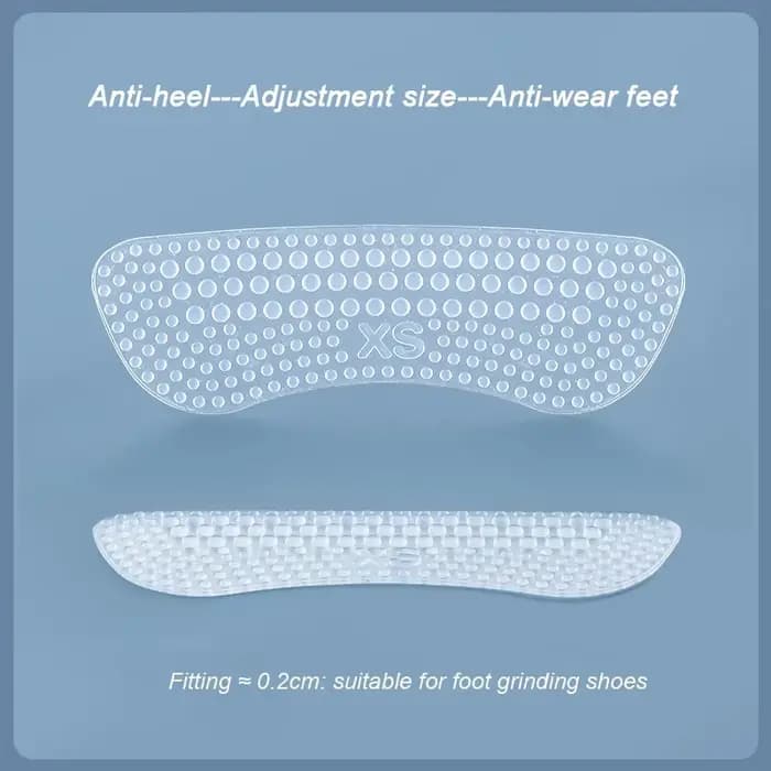 Protections de talon en silicone antidérapantes, coussinets de talon améliorés, inserts adhésifs pou