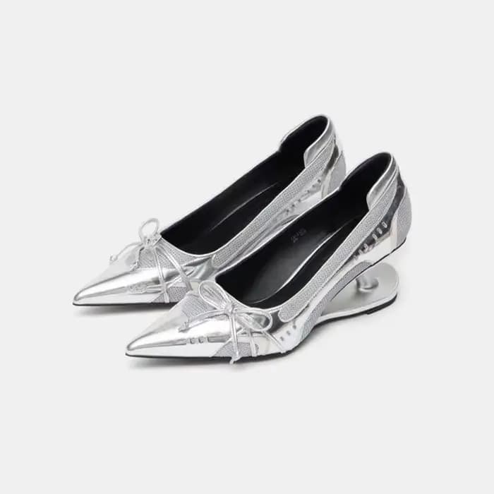 Chaussures à talons hauts pour femmes, chaussures Mary Jane à nœud, nouvelles chaussures simples peu