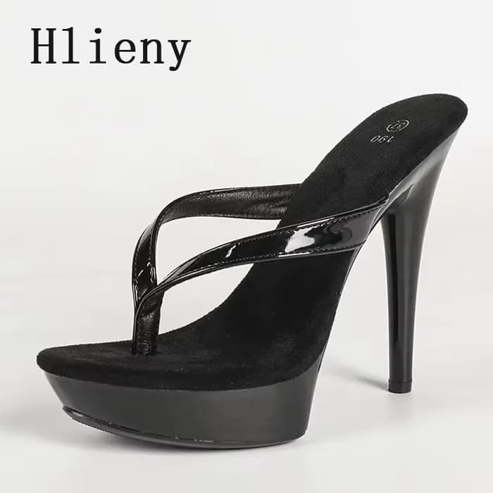 Hlieny Sandales à plateforme sexy pour femmes, à talons hauts et bout ouvert, collection été 2026, c