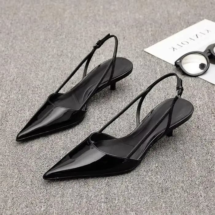 2025 nouvelles femmes talons hauts Slingback robe chaussures femmes Sexy peu profond pompes de luxe