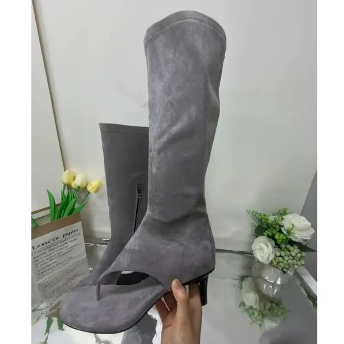 Mode personnalisée pour femmes européennes et américaines avec élasticité à talons hauts et Cliponte