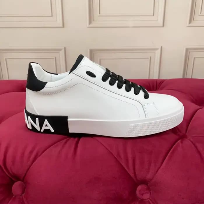 Chaussures décontractées classiques blanc-vert contrastées, design à talon lettre, style sauvage pou