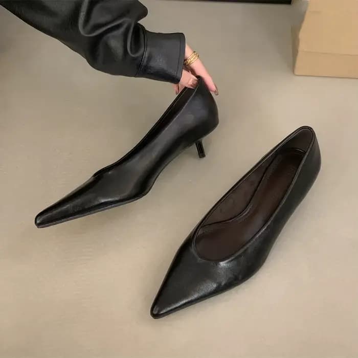 Bailamos 2026 Nouvelle Marque Escarpins pour Femmes Élégants à Talon Haut Fin, Chaussures Simples à