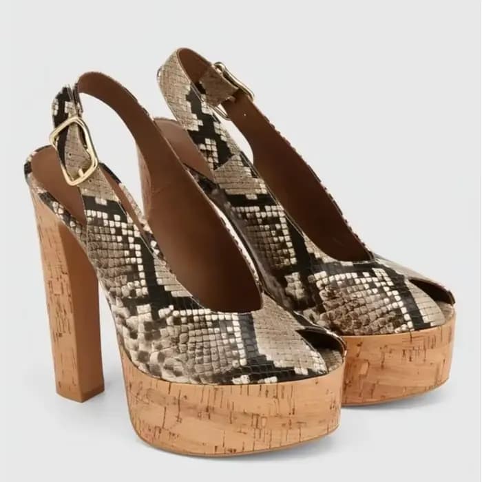 Sandales d'été 2026 pour femmes à talons épais, sandales transparentes tendance grandes tailles pour