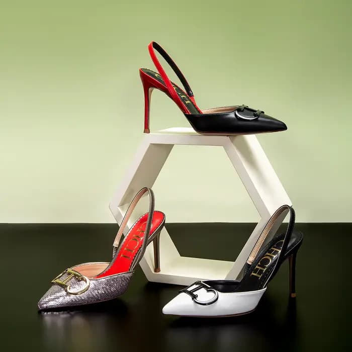 Chaussures simples classiques à talons hauts pour femmes, Design à bout pointu, couleur Pure, polyva