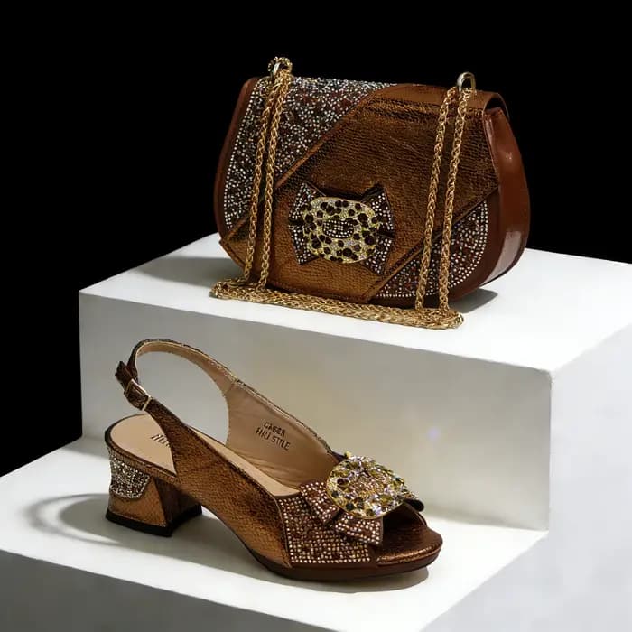 Sandales à talons hauts élégantes pour femmes Venus Chan 2026 avec strass et bout ouvert - Design it