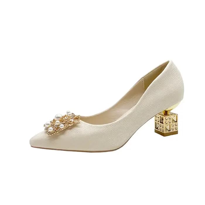 Automne nouvelles dames talons hauts bout pointu en forme de talon haut 5 cm et 7 cm chaussures de m
