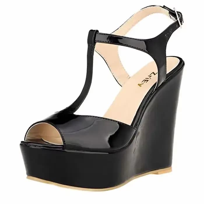 Sandales pour femmes 2026, escarpins d'été sexy, plateforme compensée de 14 cm, mode, bride à la che