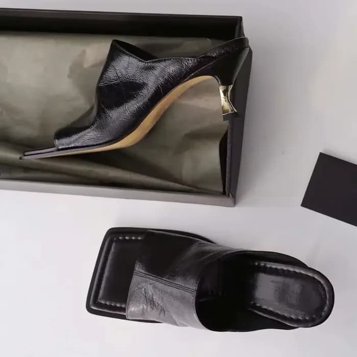 XGRAVITY – sandales de soirée à bout carré pour femmes, chaussures d'été Sexy et Vintage de qualité