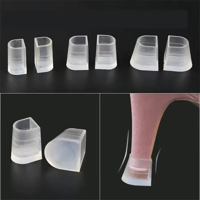 Protège-talons en silicone pour patients, bouchons de talon, stiletto latin, phtalcovers, coordonnan