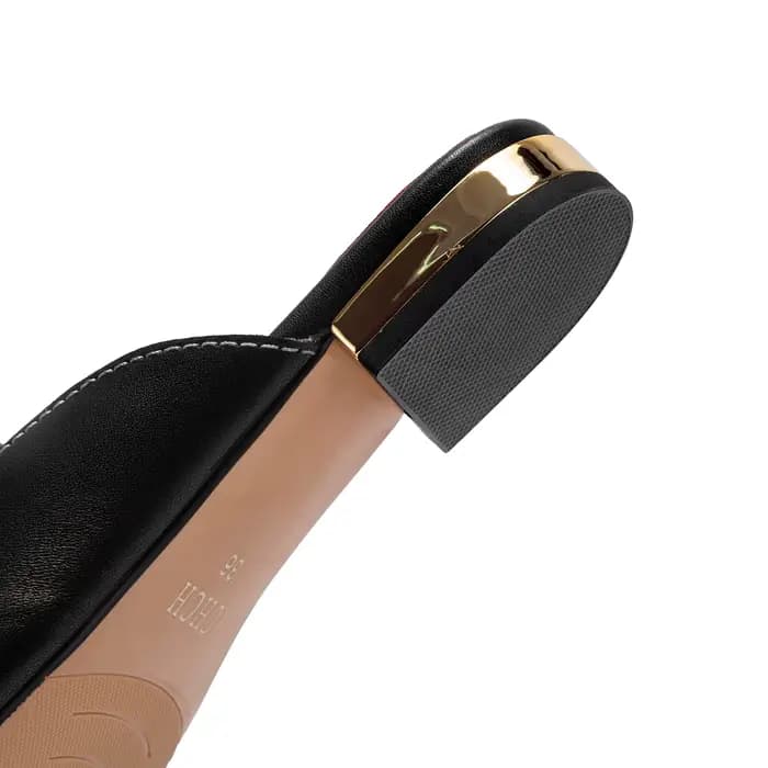 Chaussures Muller pour femmes CHCH 2026, nouvelles chaussures plates pour femmes en cuir de vachette
