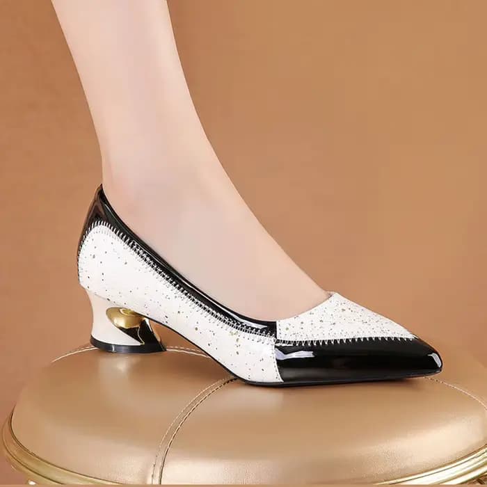 Chaussures à talons hauts à bout pointu pour femmes, chaussures de ville élégantes, chaussures de ma