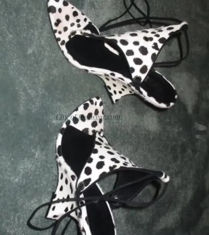 Sandales compensées en cuir vert sexy à lacets pour femme, nouvelle collection été, talons hauts bla
