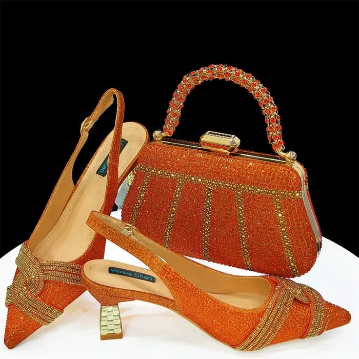 Doershow Dernier Design poumons Mode Style Dames Chaussures avec Sac AssressentiEnsemble 2024 NigWin