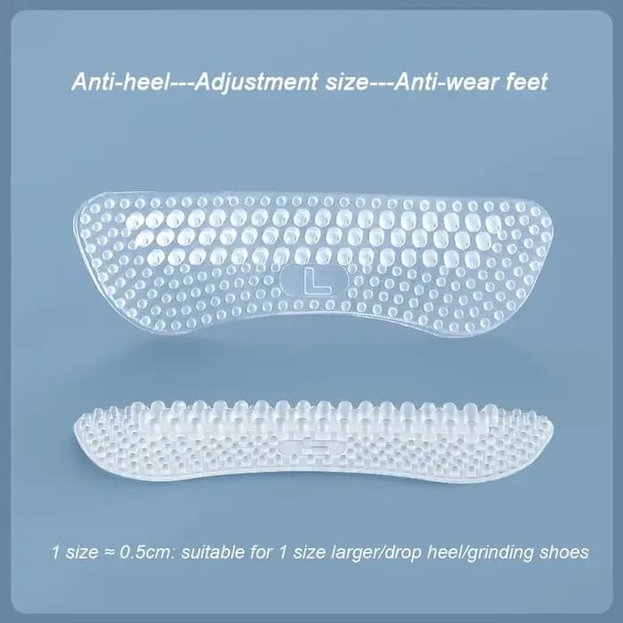 Autocollants de talons en silicone coordonnants pour femmes et hommes, poignées de talons, coussins